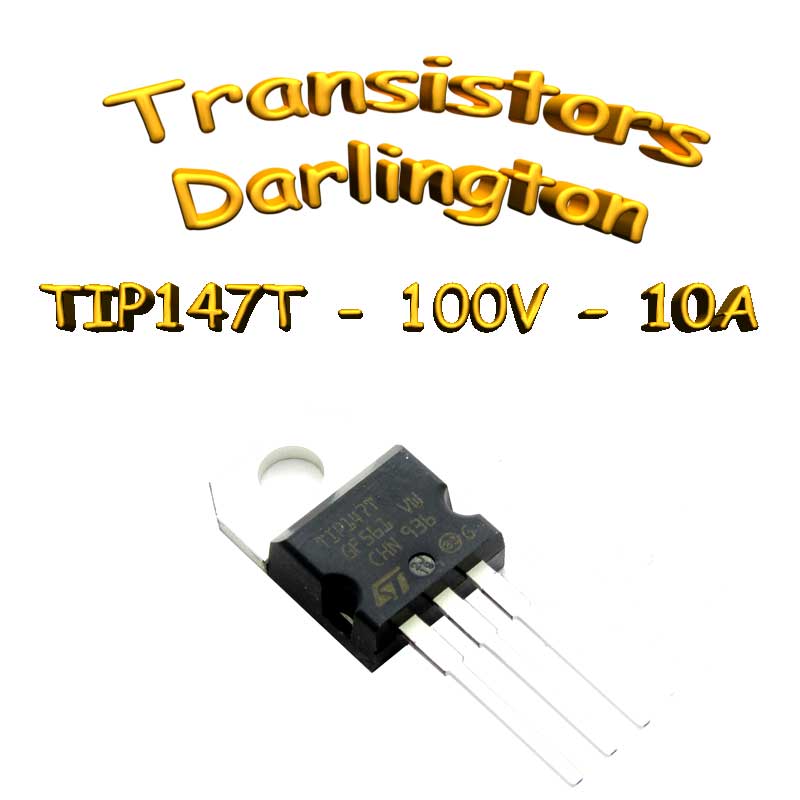 Tip147T Transistor darlington PNP 100v 10A To220 90W