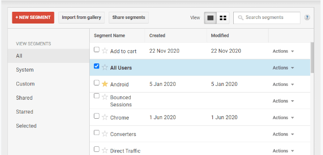 How To Create Segments In Google Analytics - Optimize Smart