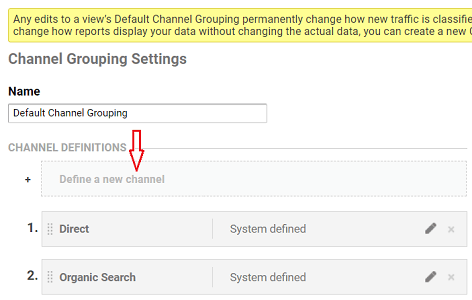 Default And Custom Channel Grouping In Google Analytics Explained - Optimize Smart
