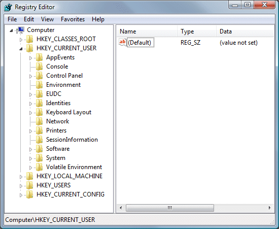 Optimizing the Windows Registry, the Registry Editor, registry tweaks