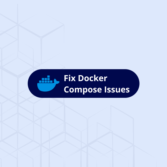 Fix Docker Compose Issues With Expert Resolution Optimum 