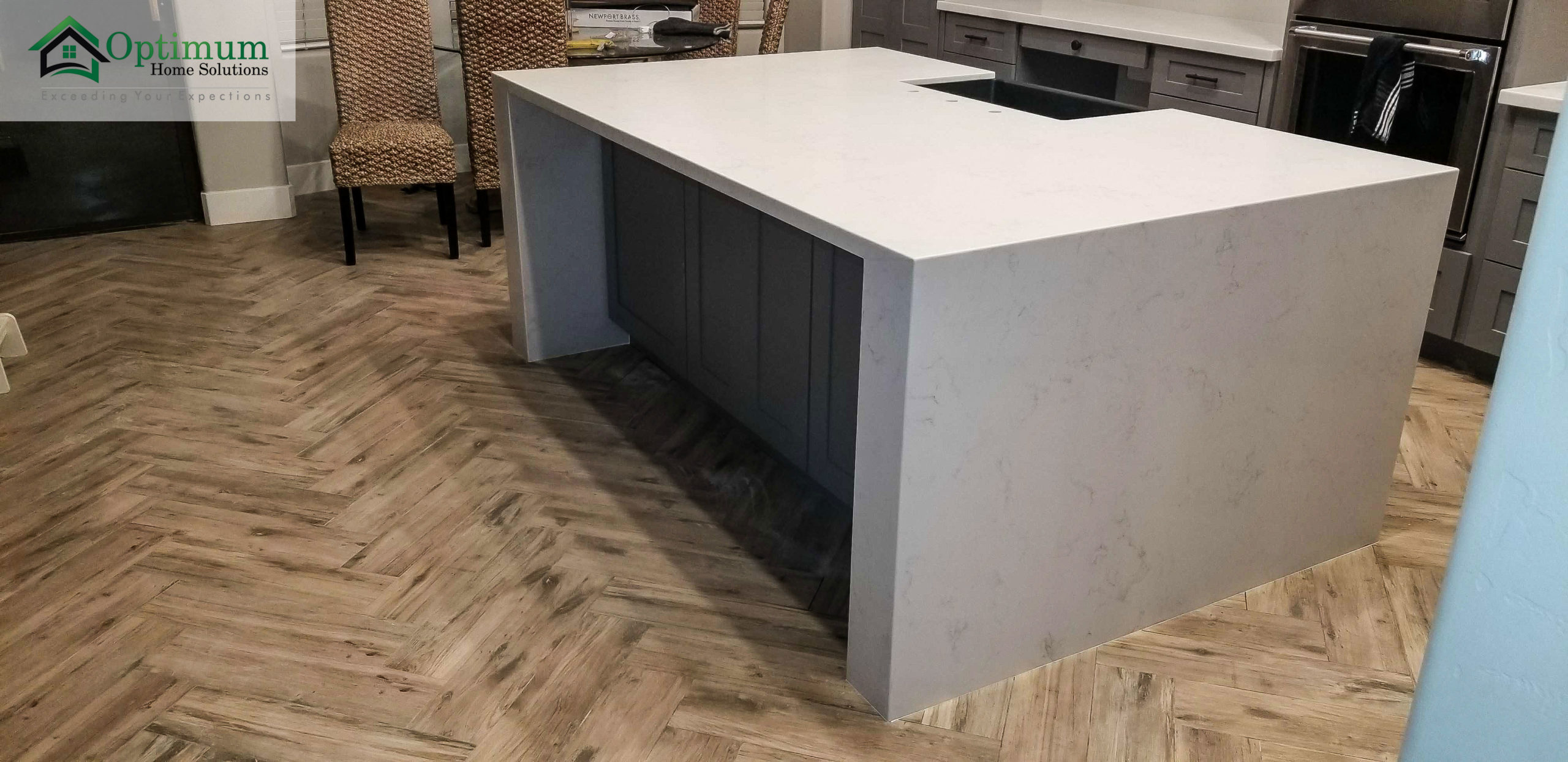 Custom Countertop Fabrication Optimum Home Solutions, LLC