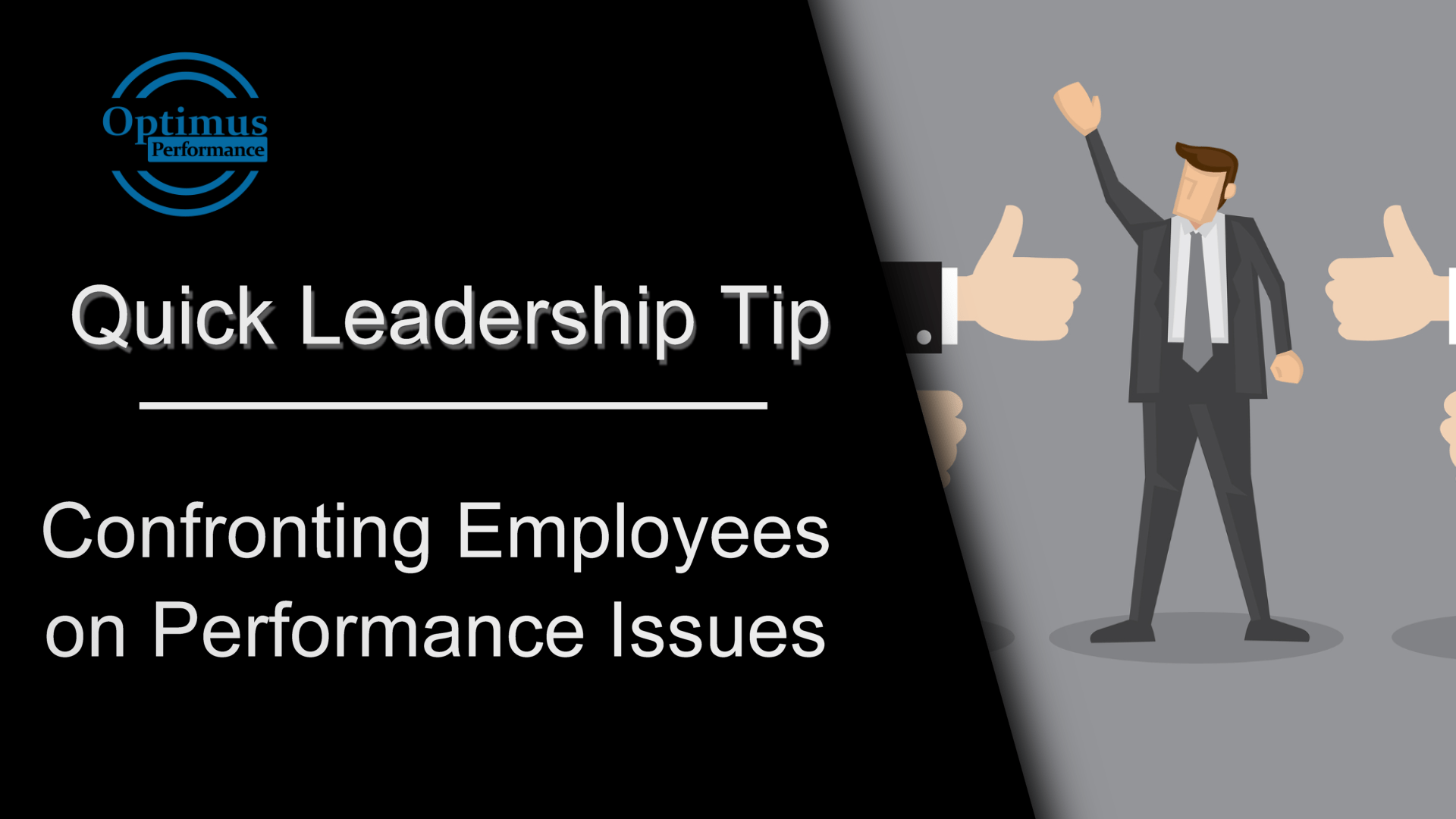 Confronting Employee Performance Issues Optimus Performance