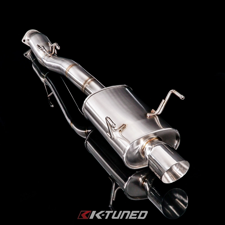 KTUNED 3" OVAL TUBE EXHAUST RSX