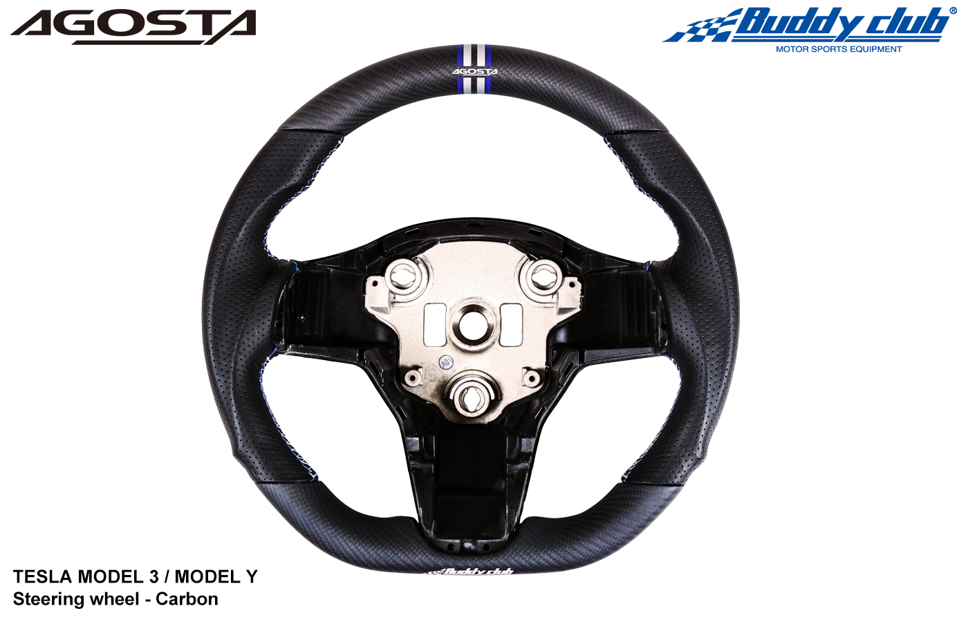 BUDDY CLUB STEERING WHEEL TESLA MODEL 3 & Y