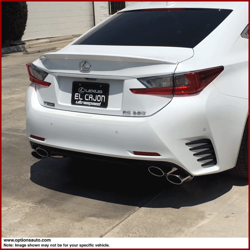 INVIDIA Q300 EXHAUST LEXUS RC350 & RC200T 1521 (AXLEBACK, SS