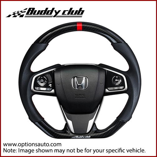 BUDDY CLUB STEERING WHEEL CIVIC 1618 INCLUDING TYPE R 1718 (CARBON