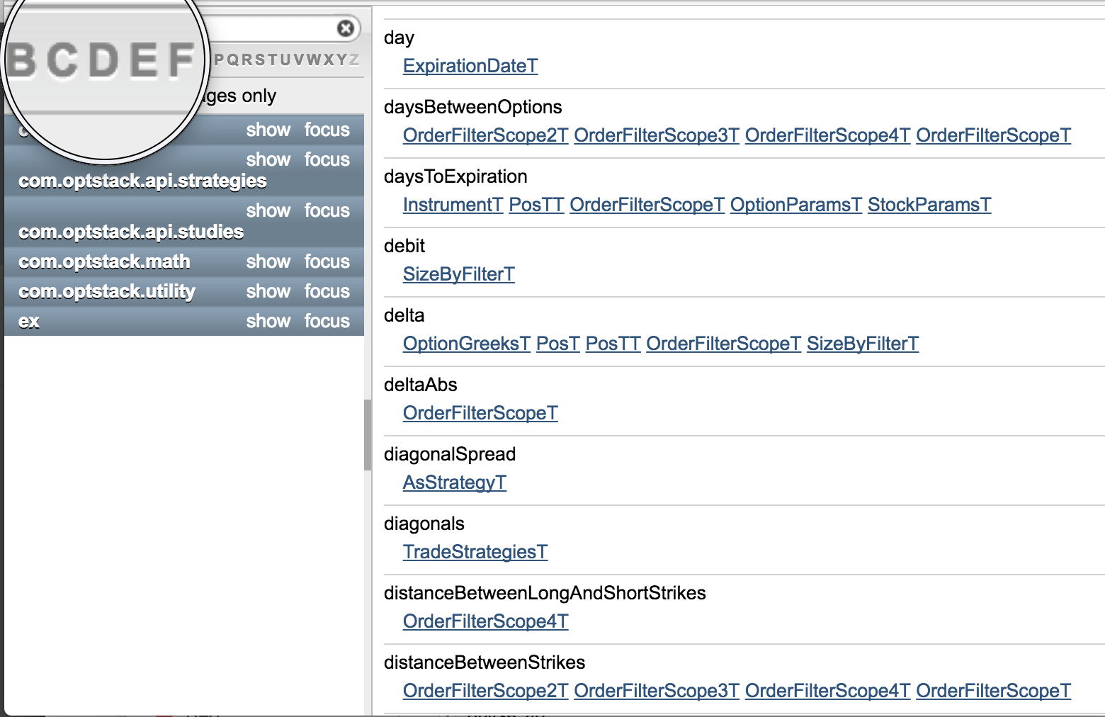 Scala API Docs OptionStack