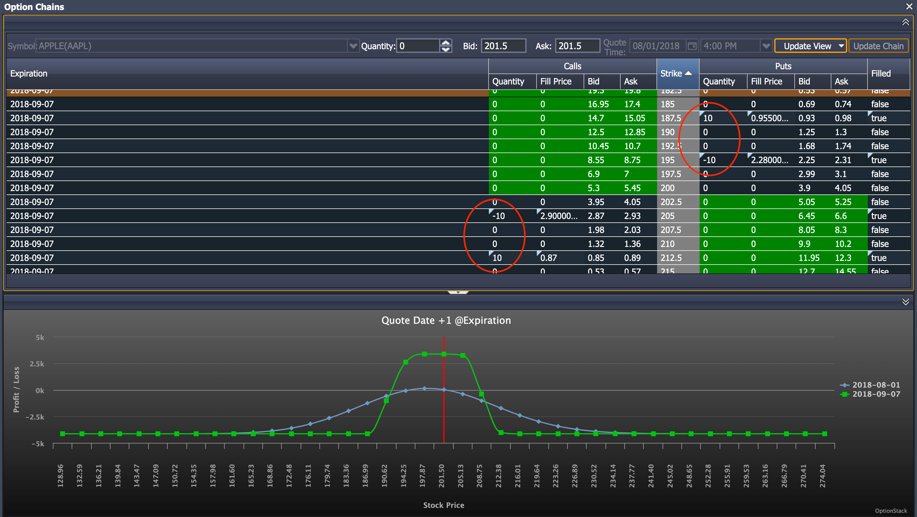 Manual Trade Block OptionStack