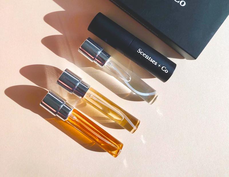Perfume subscription service Scentses + Co makes designer fragrances
