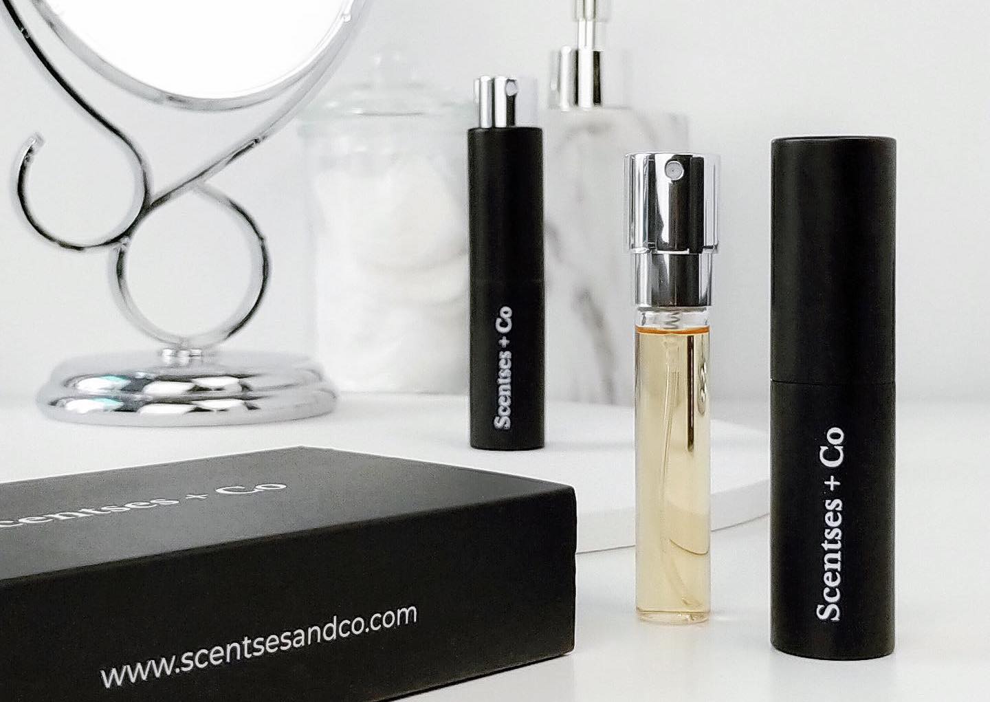 Perfume subscription service Scentses + Co makes designer fragrances