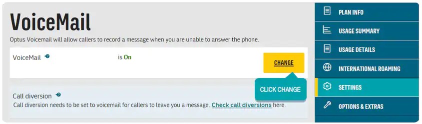 Voicemail Service Optus Voicemail Service Number