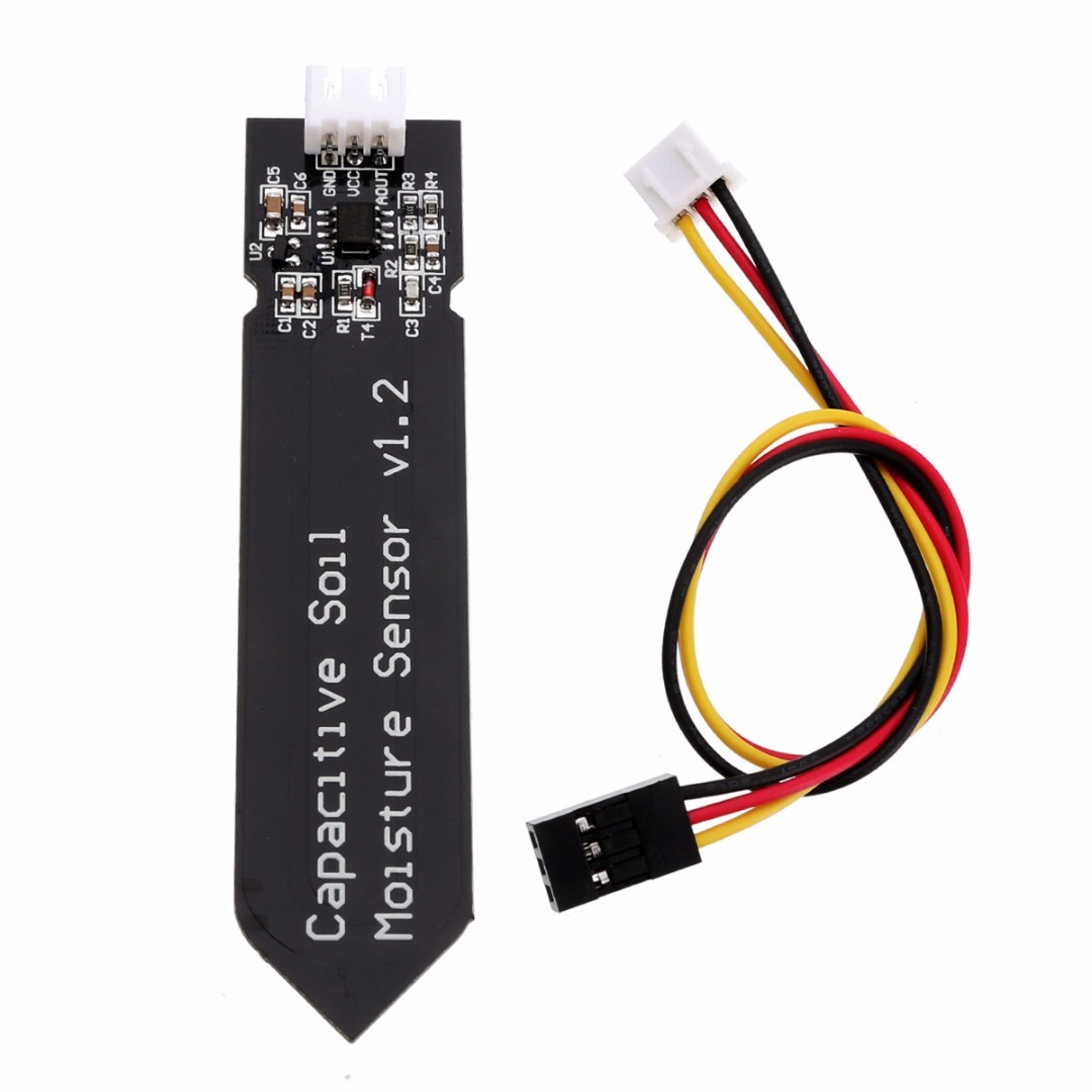 Capacitive Soil Moisture Sensor Raspberry Pi - Raspberry