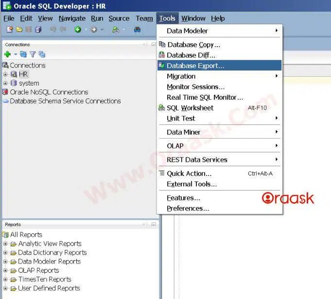 How To Create A Backup Table In Sql Developer