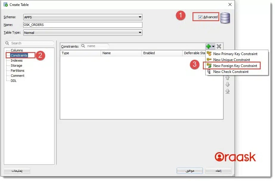 How to Create Table with Foreign Key in Oracle Oraask