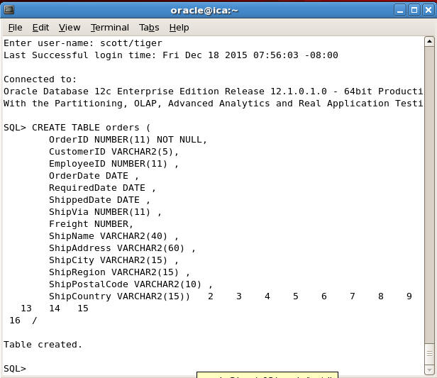 Transferring data from MySQL to Oracle