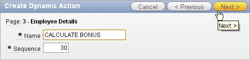Building Dynamic Actions in Oracle Application Express 4.1