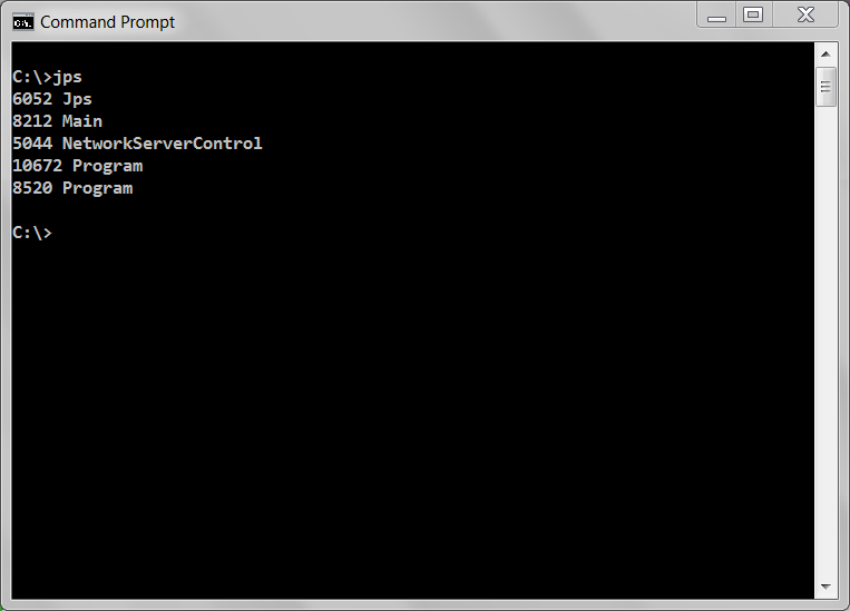 Java SE 7 Reviewing JVM Performance Command Line Tools