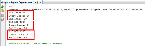 Regular Expressions in Java