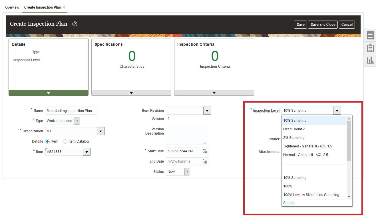 Oracle Manufacturing Cloud 21A What's New