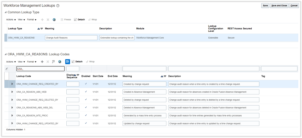 Oracle Time and Labor Cloud 21D What's New
