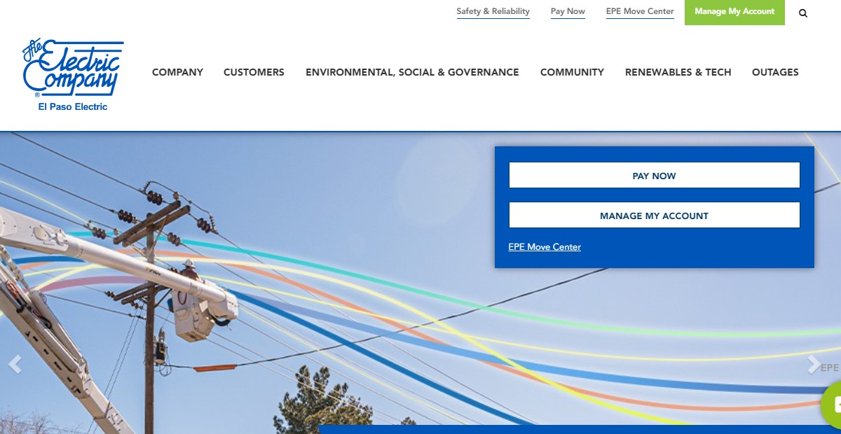 El Paso Electric (EPE) El Paso : About, contact, and bill pay
