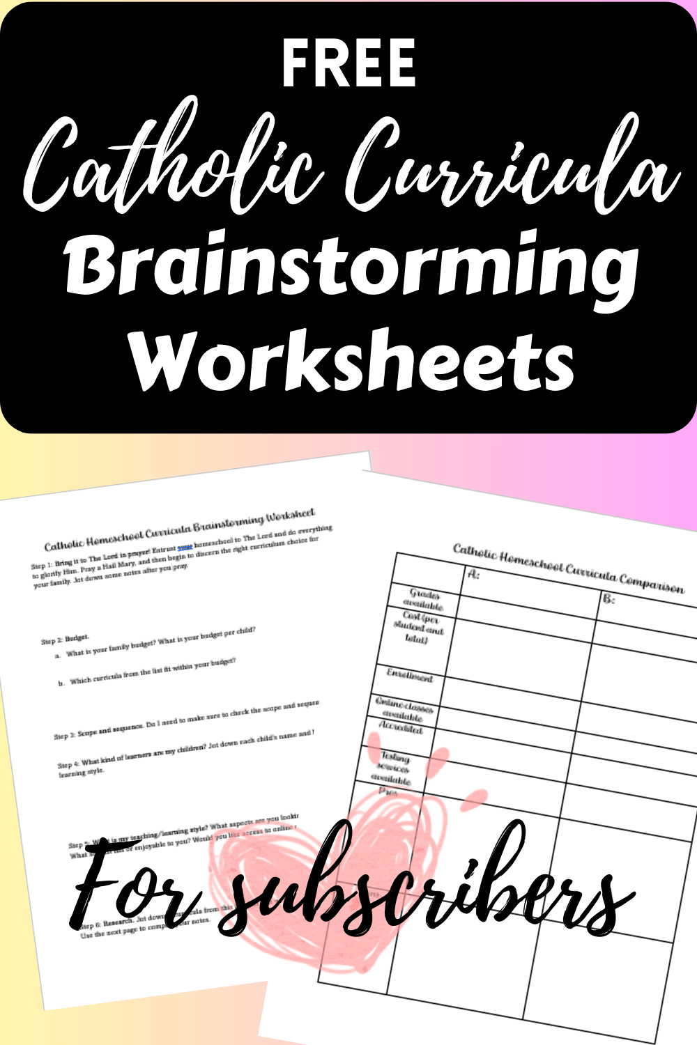 An Honest Comparison of the Best Catholic Homeschool Curricula Ora Et