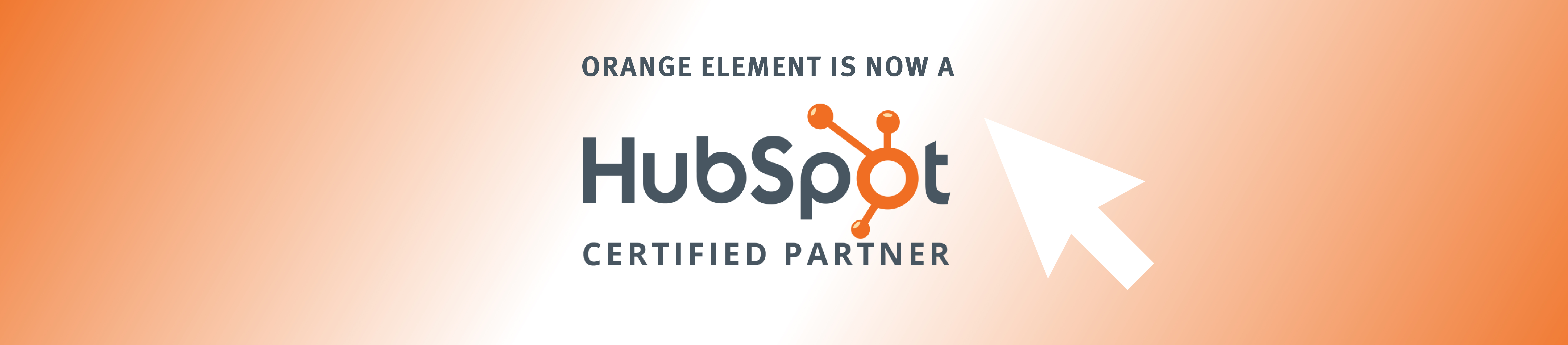 Orange Element is Now a HubSpot Certified Agency Partner Orange Element
