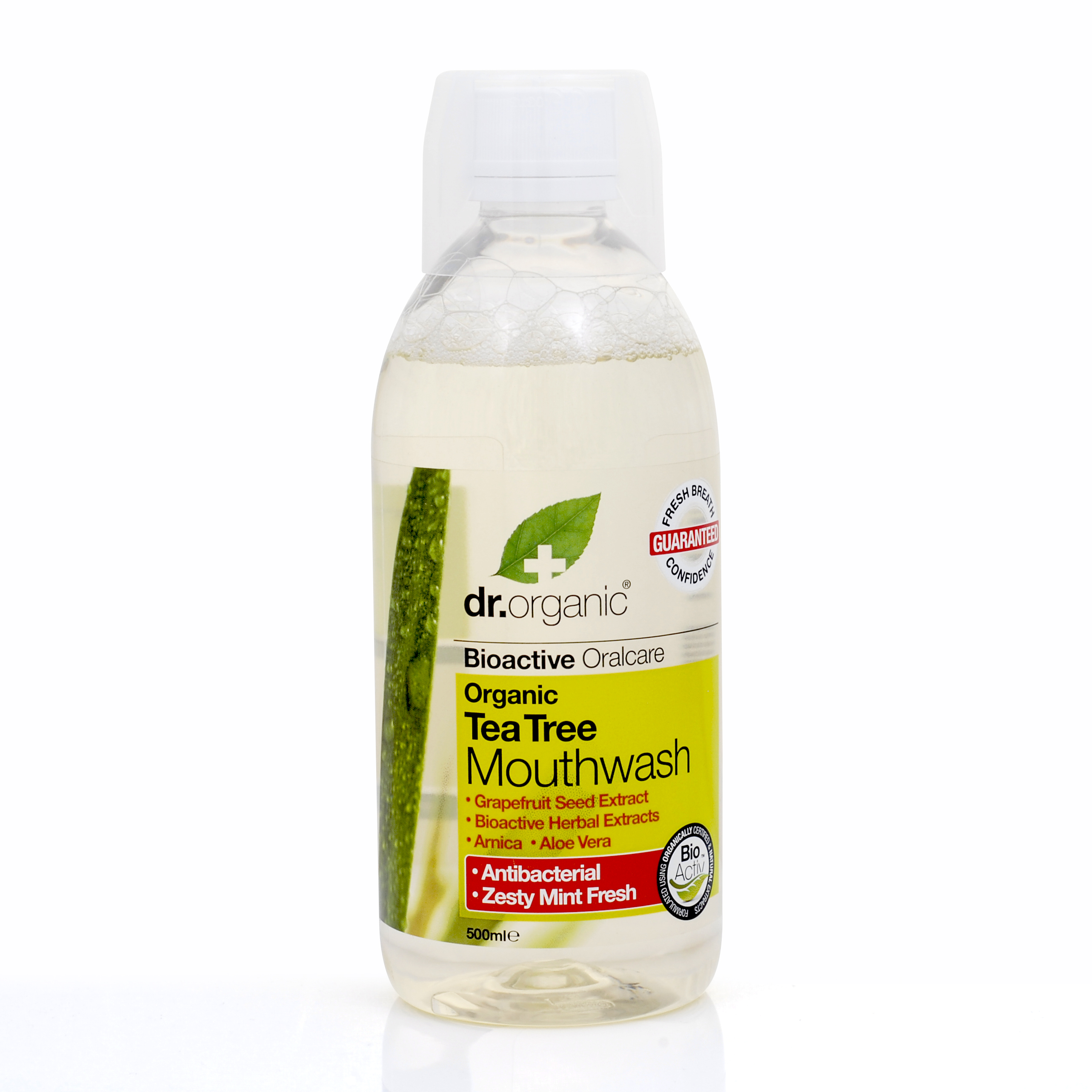 Dr. Organic Tea Tree Mouthwash 500ml