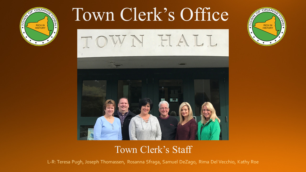 Receiver of Taxes Town of Orangetown