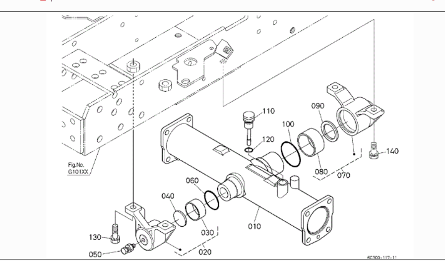 Leak in front axle case from pivot seal | OrangeTractorTalks