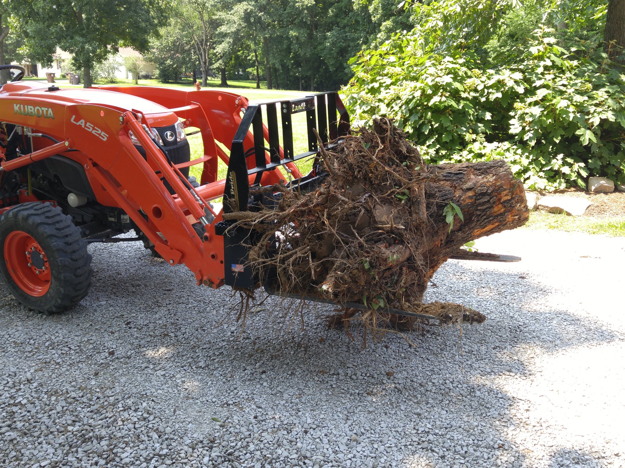 Stump Bucket OrangeTractorTalks Everything Kubota