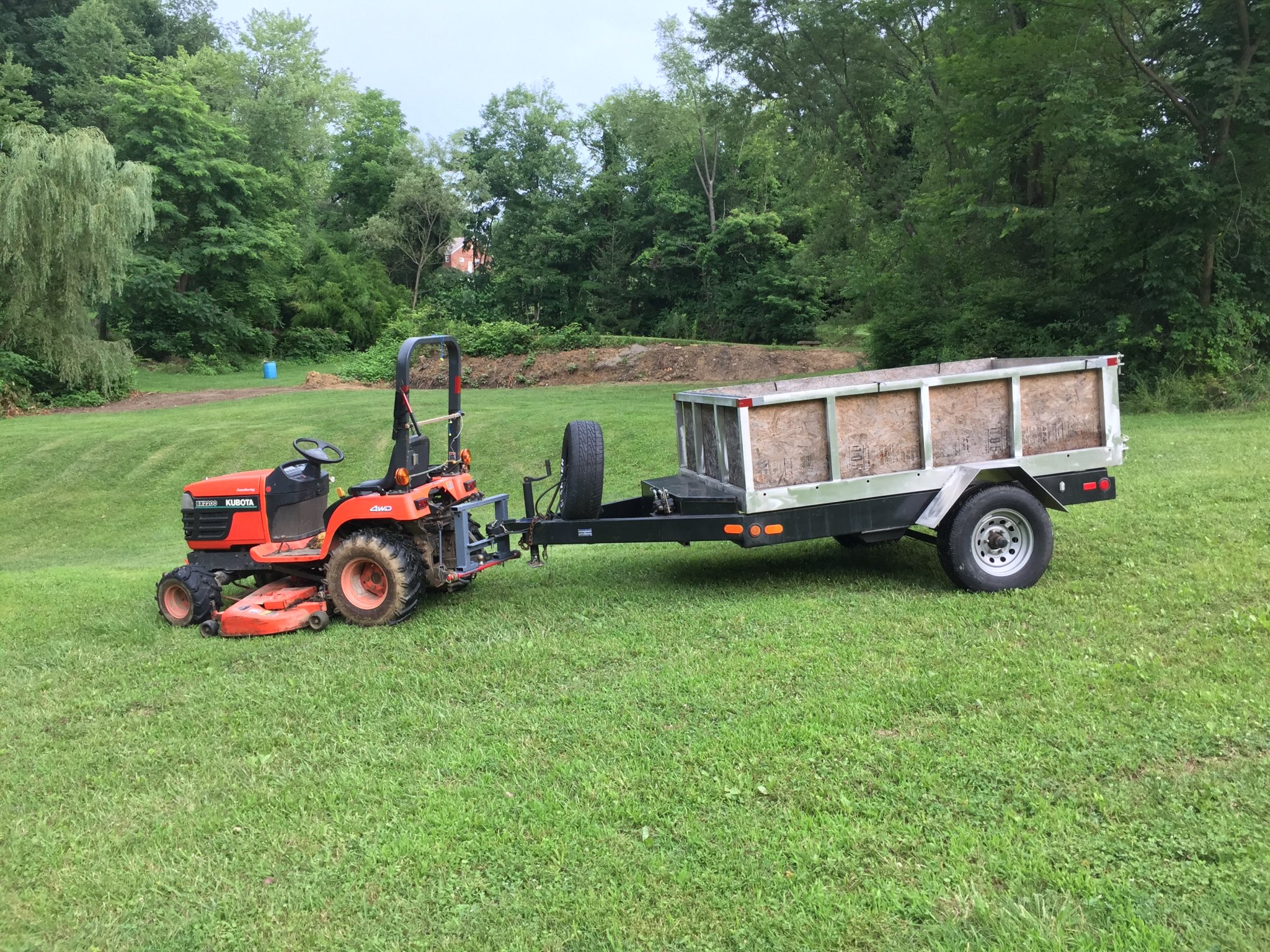 Road Safe Dump Trailer that a B series can also pull