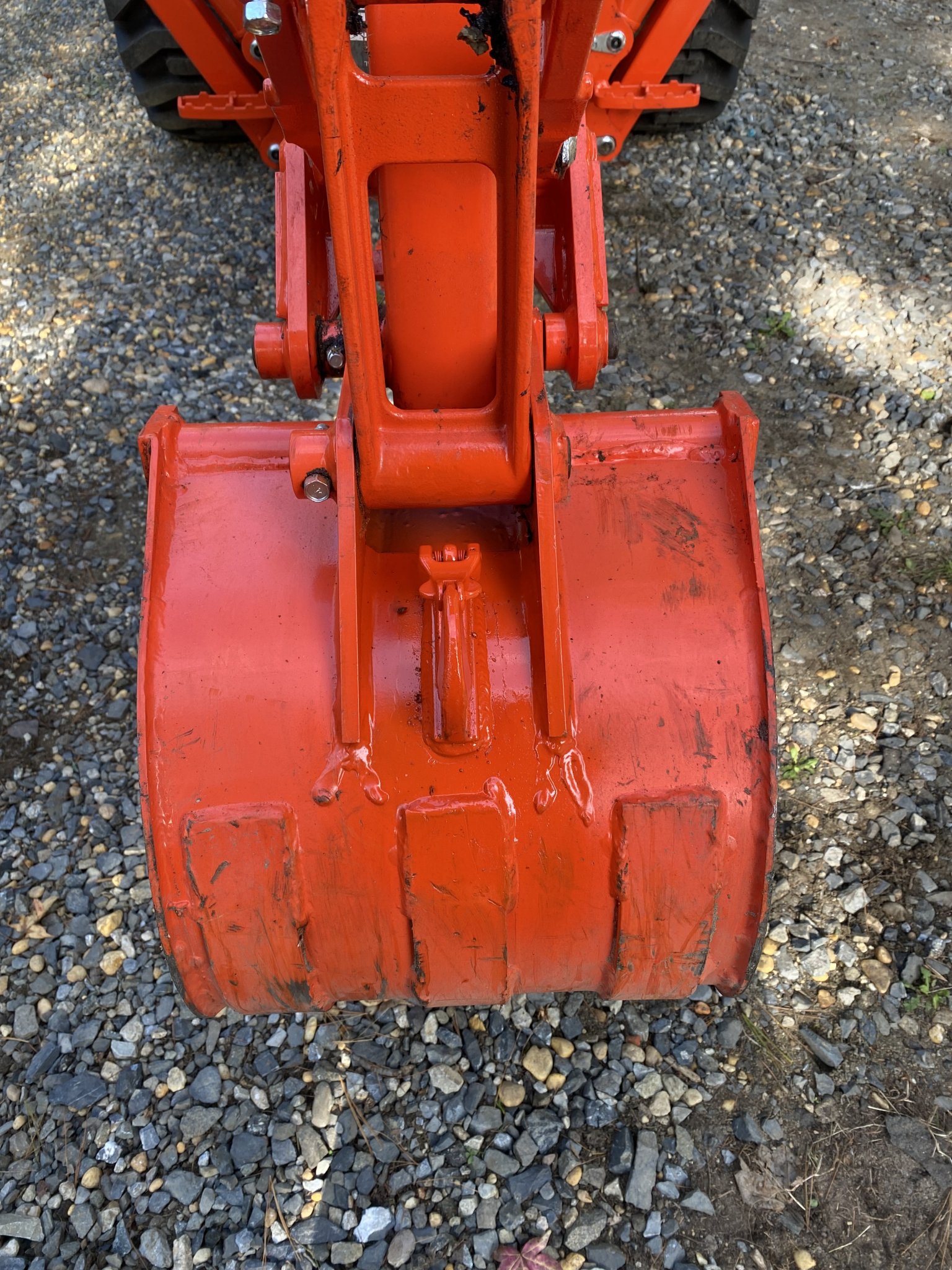 Weld on backhoe bucket hook OrangeTractorTalks Everything Kubota