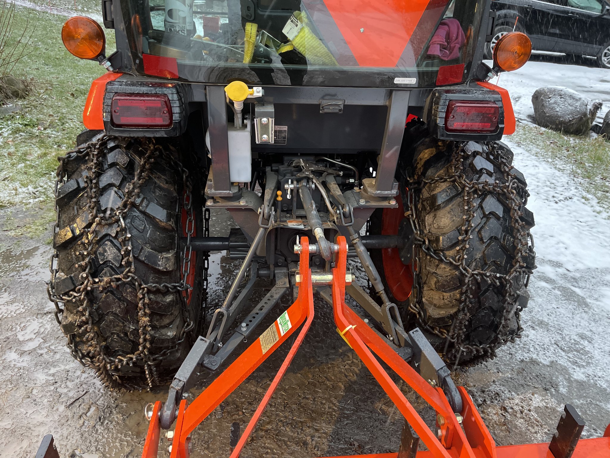 R14 Tires LX2610 Snow Chain OrangeTractorTalks