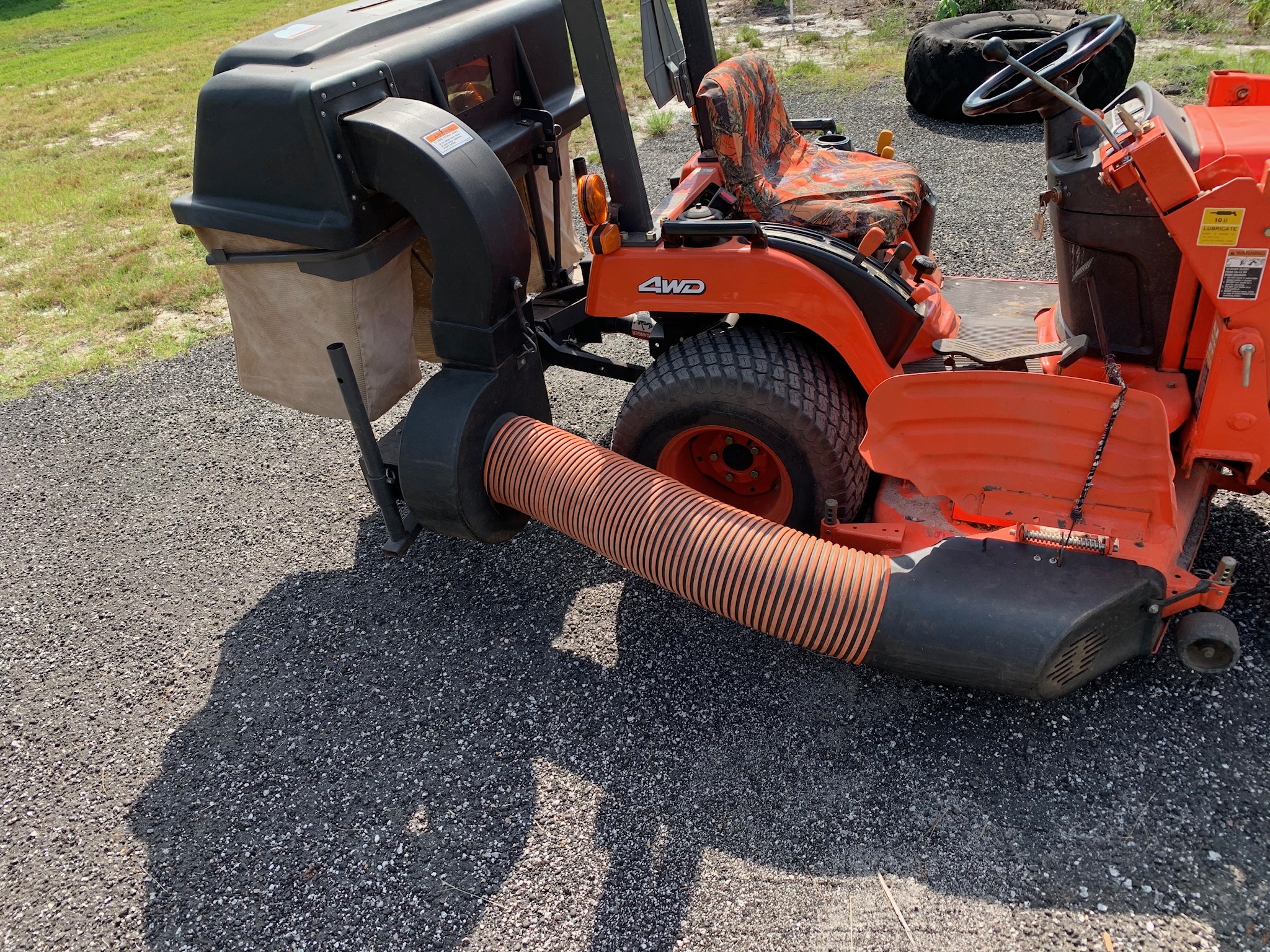 For sale. Model GCK60BX. Grass Catcher. 450 OrangeTractorTalks