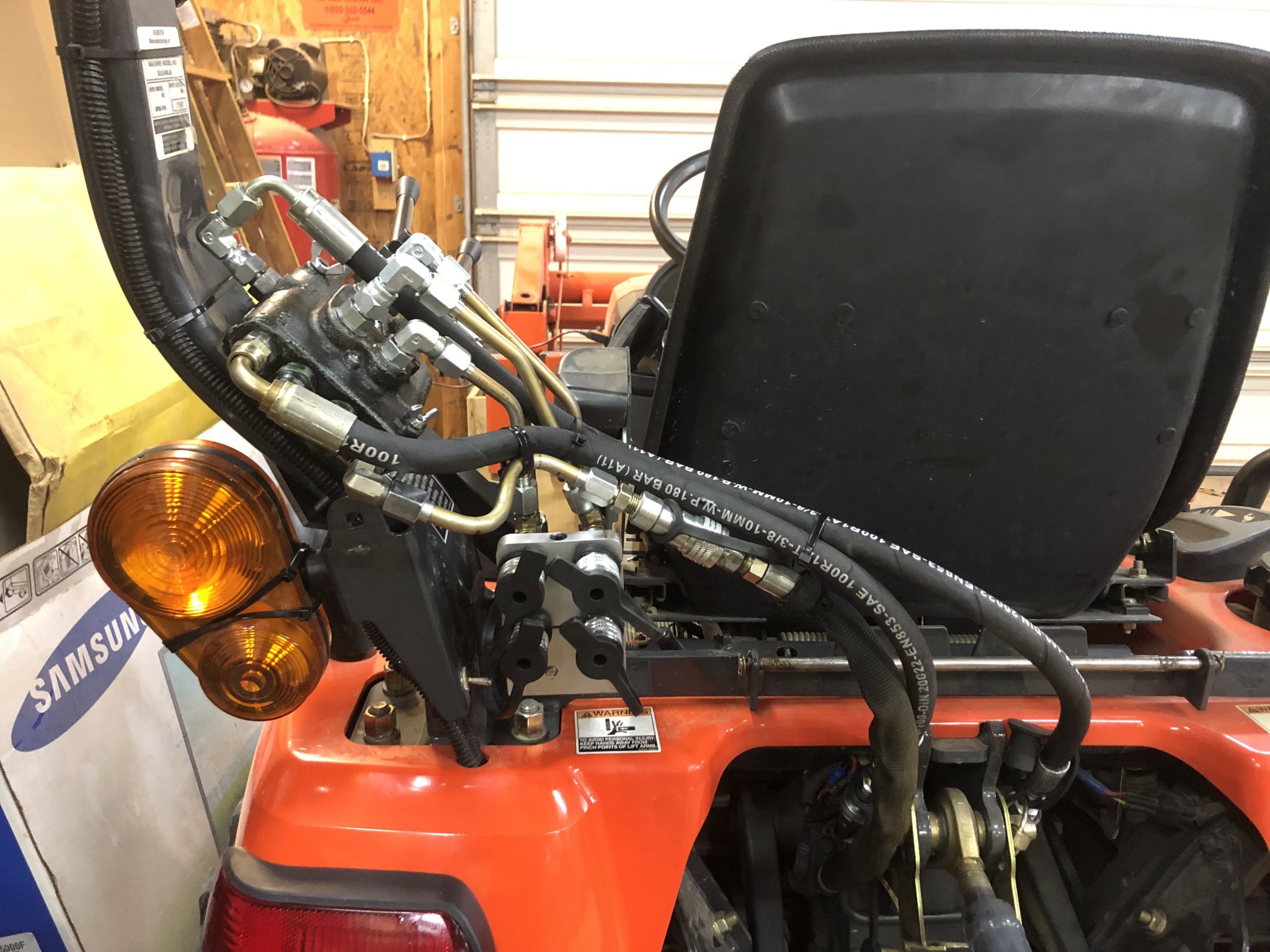 BX23S 3pt + Hydraulic Attachment OrangeTractorTalks Everything Kubota