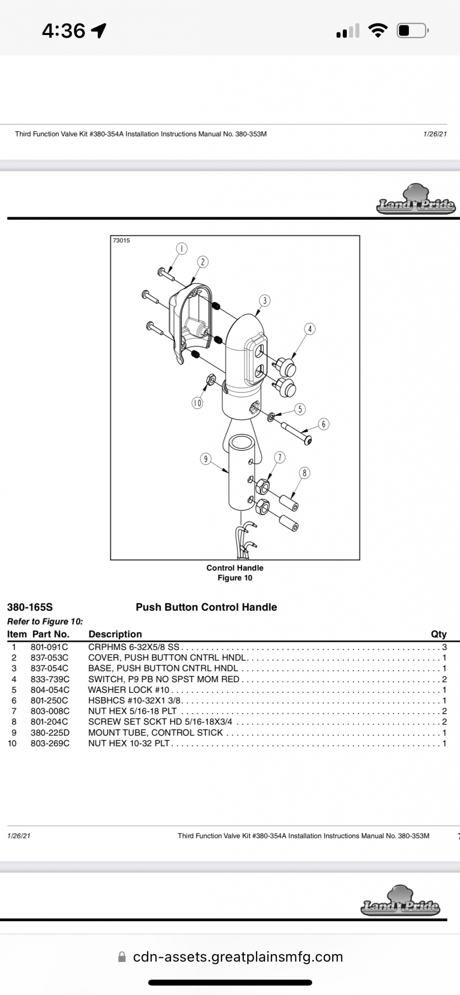3RD FUNCTION VALVE | OrangeTractorTalks - Everything Kubota