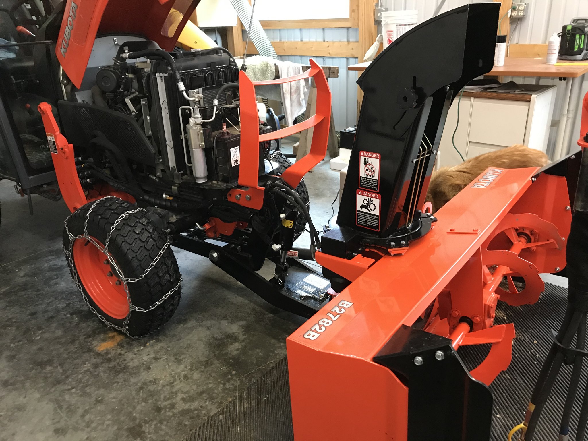 Kubota Snow Blower Drift Cutters OrangeTractorTalks Everything Kubota