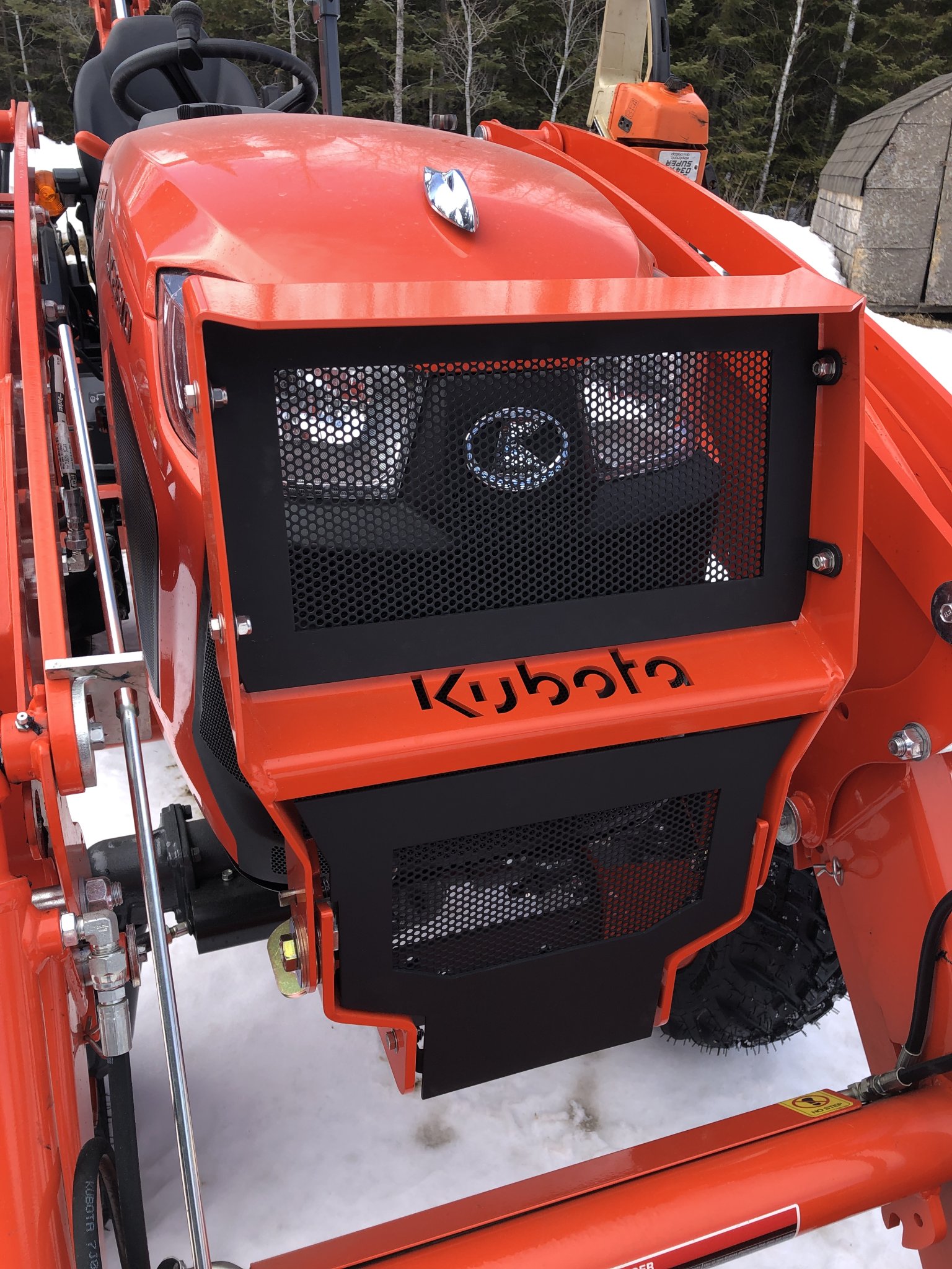 Brush Guard on my LX2610, one of a few things I've done...so far