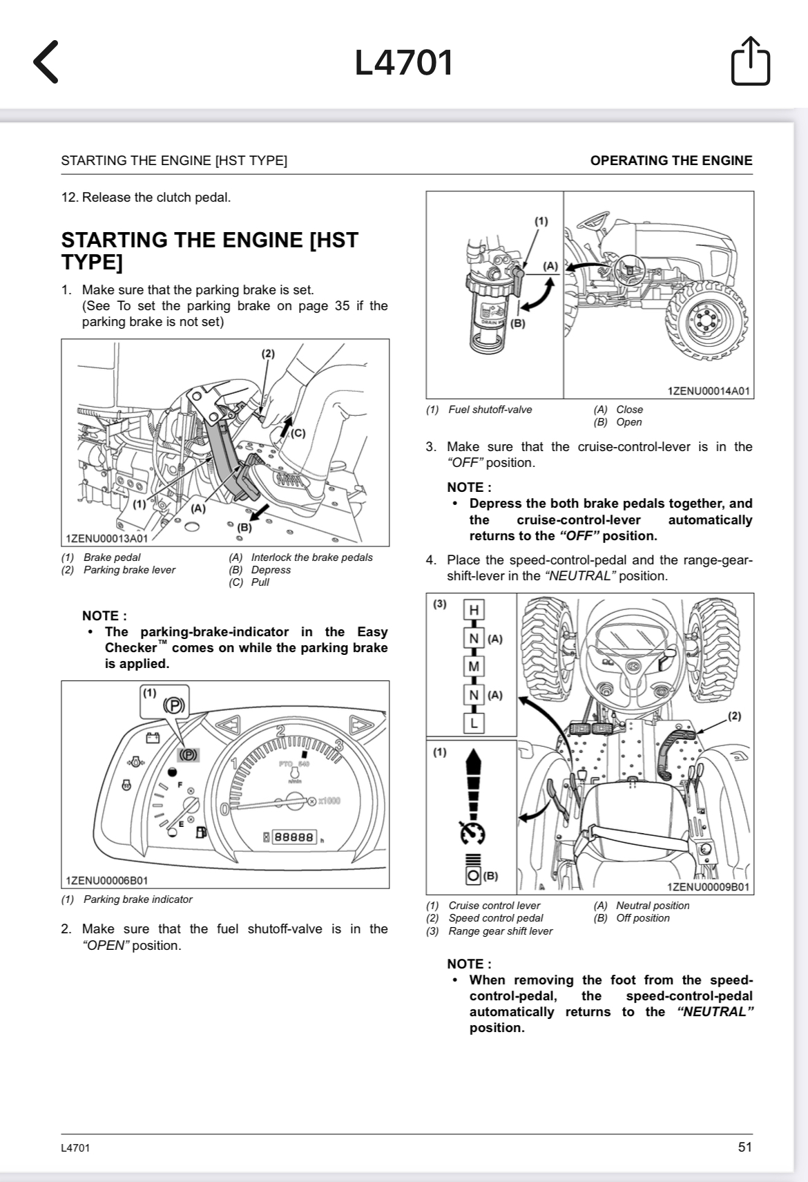 L4701 starting problem OrangeTractorTalks Everything Kubota