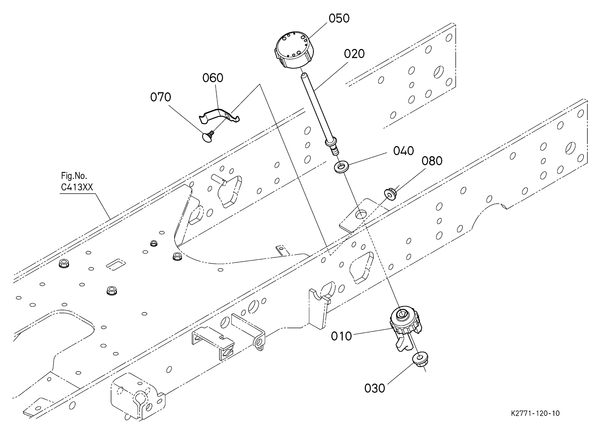 Kubota bx2370 mower deck won’t stay up OrangeTractorTalks