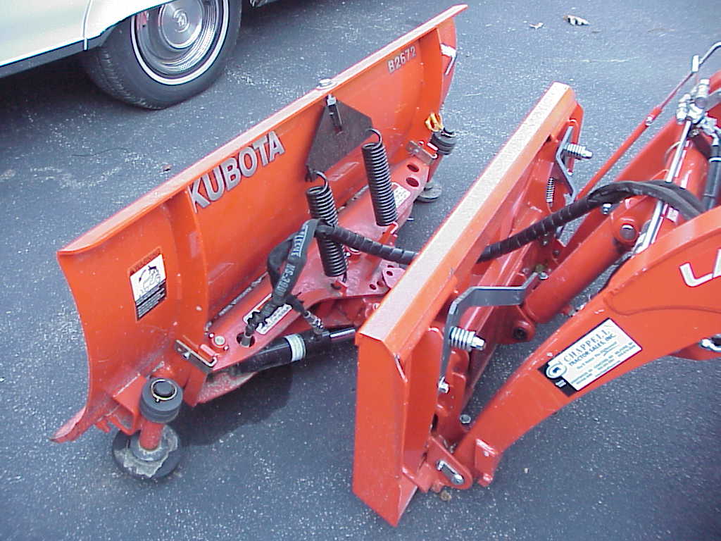 For Sale B2672 60" Snow Blade OrangeTractorTalks Everything Kubota