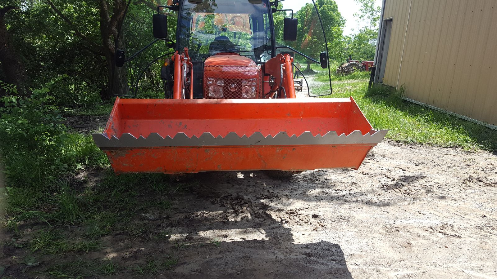 Piranha Tooth Bar OrangeTractorTalks Everything Kubota