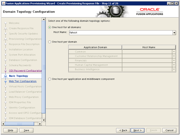 Oracle Fusion Applications 11.1.8 installation Step by step guide