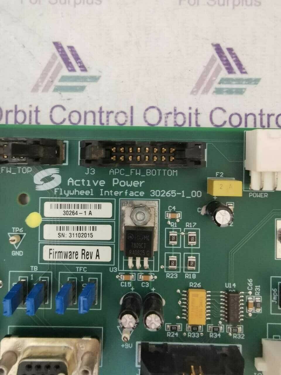 Used Active Power Flywheel Interface 302651_00 Orbit Surplus