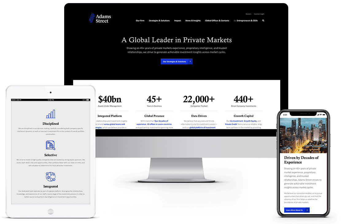 Adams Street Partners Orbit Media Studios