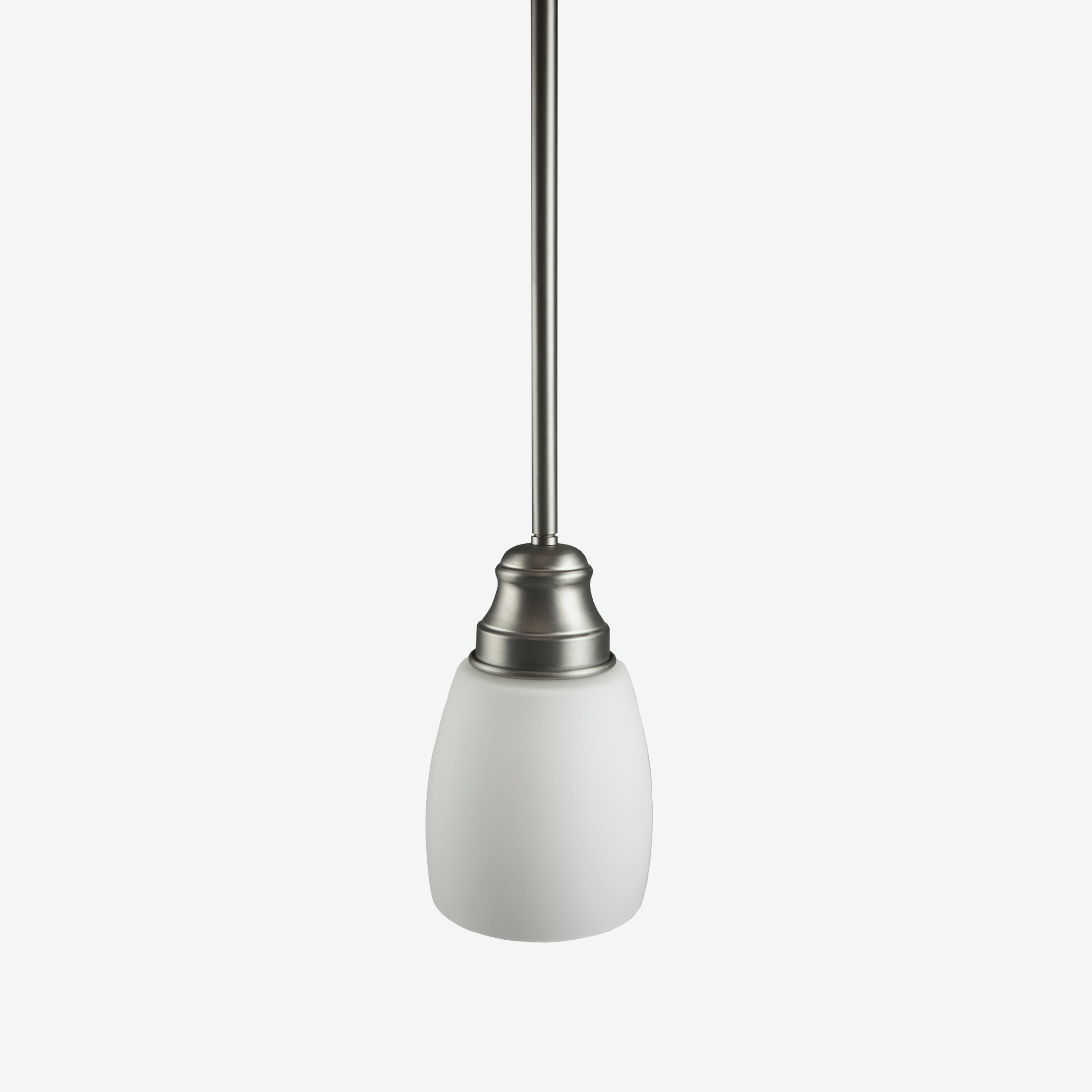 Brushed Nickle Pendant Light Fixture - Renovation Stockroom