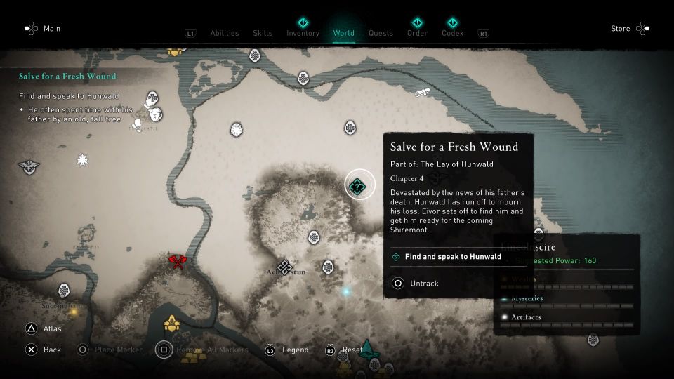 Assassin's Creed Valhalla Salve For A Fresh Wound Walkthrough