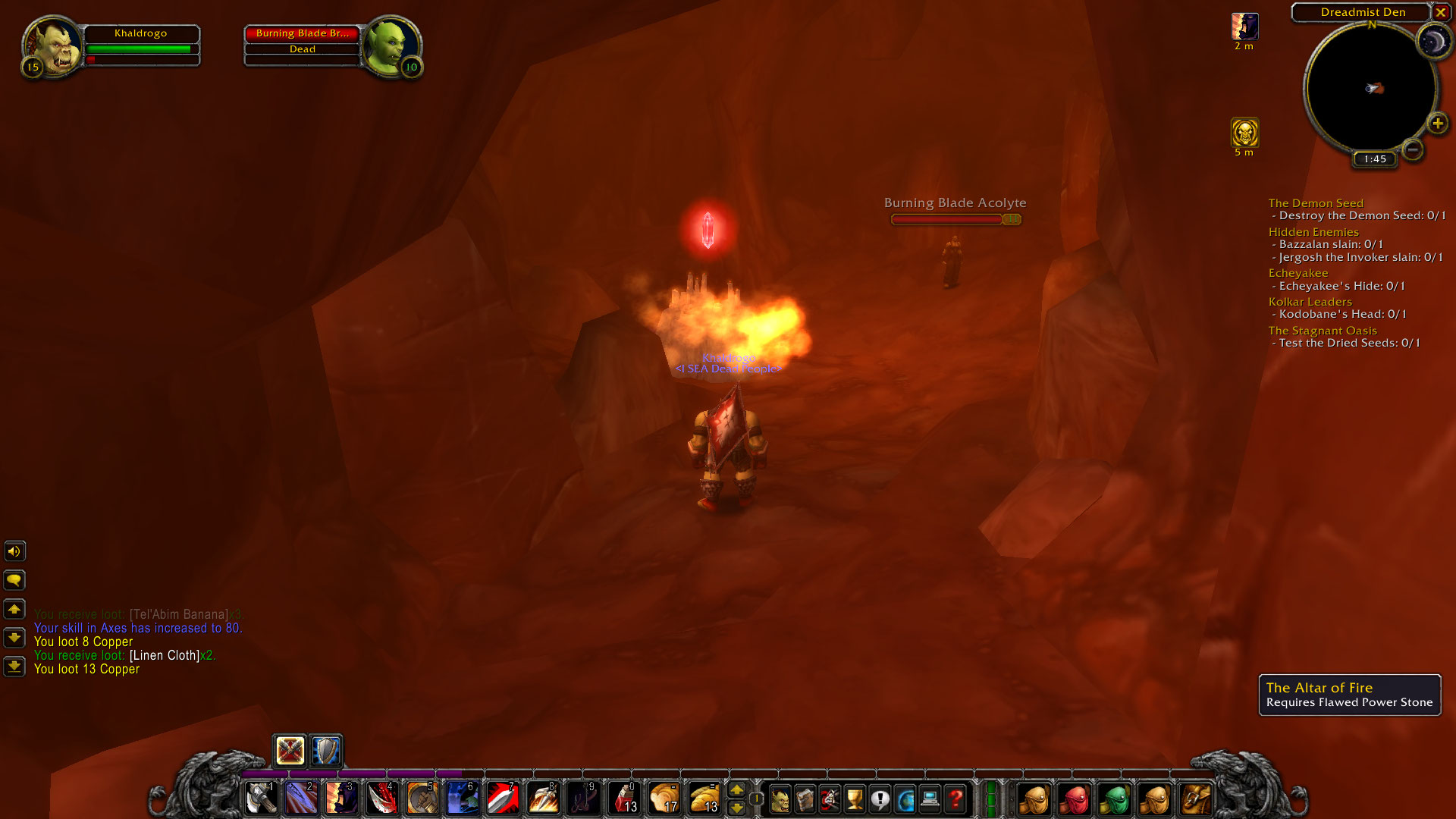 The Demon Seed (Dreadmist Peak Location) WoW Classic Guide